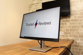 HP E27d G4 trusted reviews background