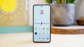 Moto G84 freestanding